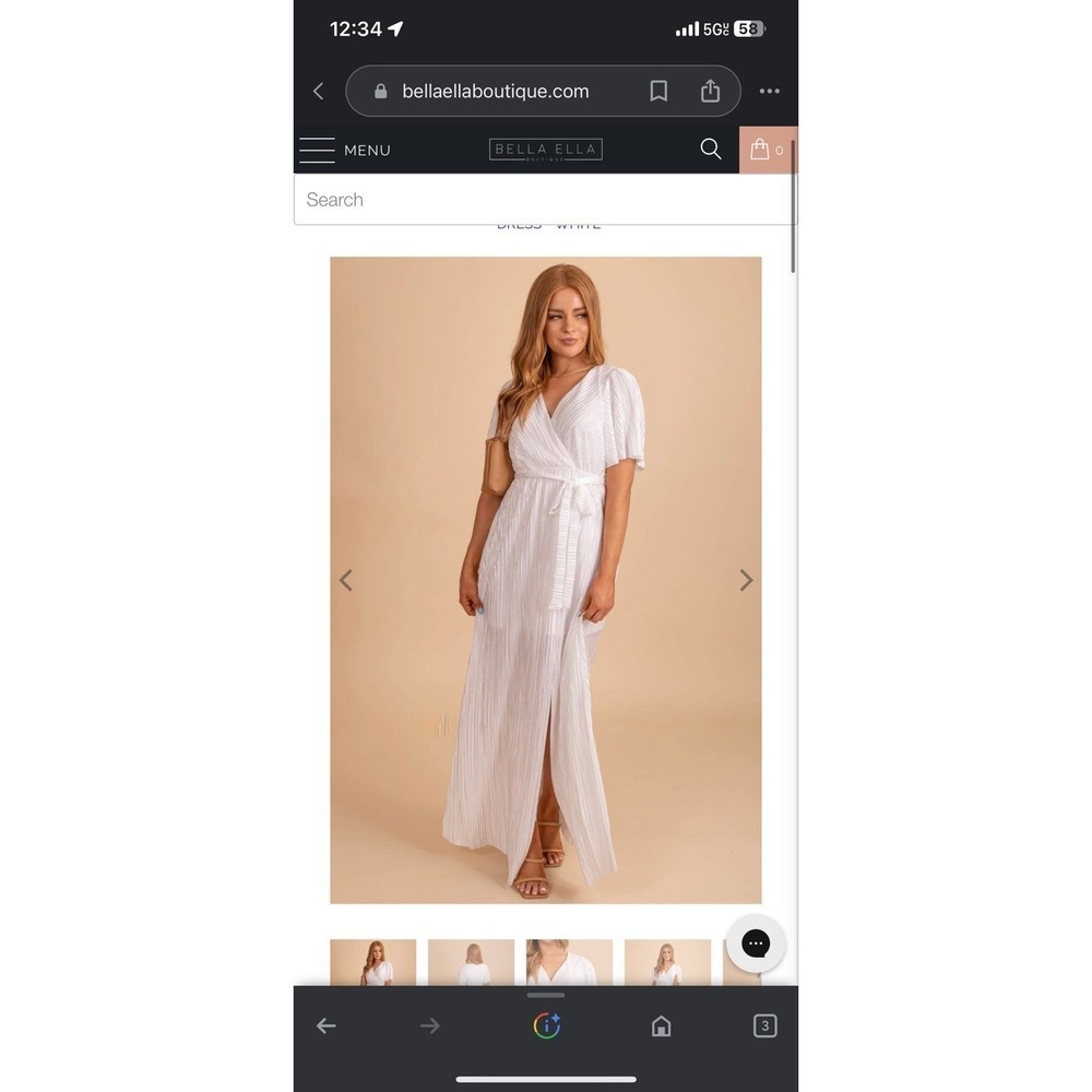 Bella Ella boutique call you mine ribbed maxi dress size large